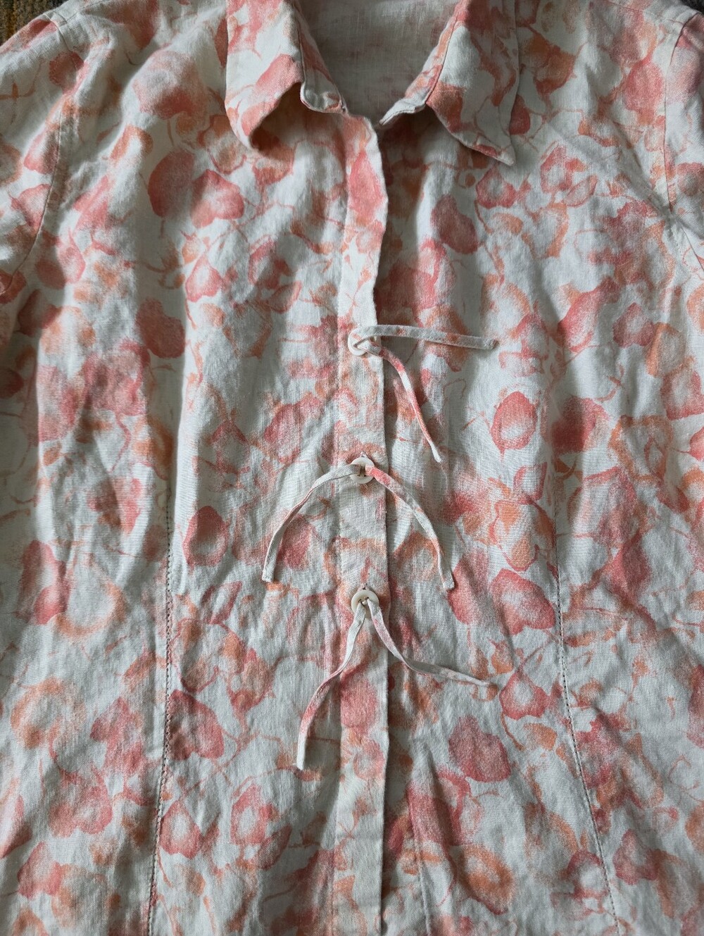 J.Jill 100% Linen Longsleeve Shirt - Picture 3 of 10